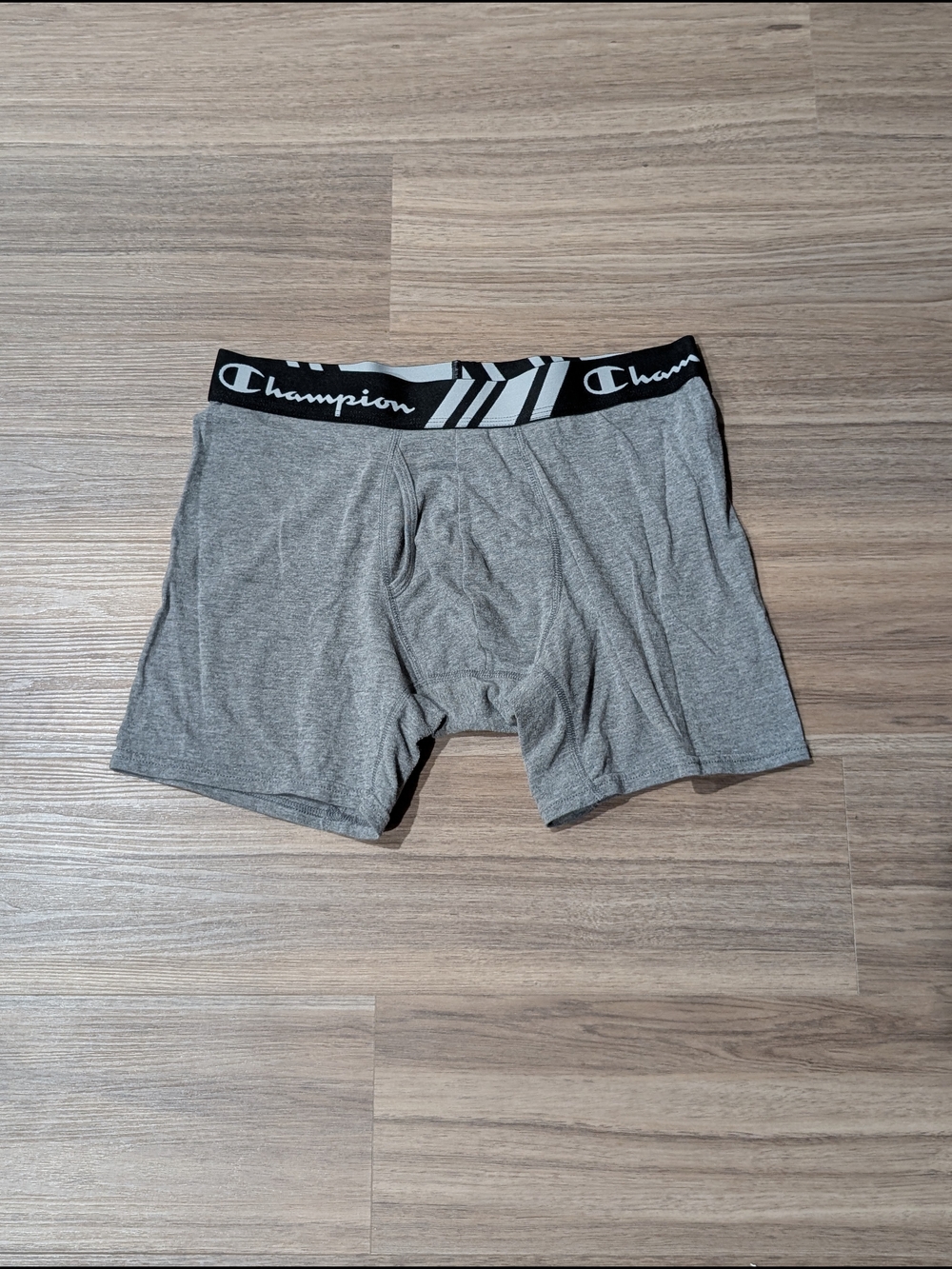 Champion Men’s Grey Performance Boxer Briefs